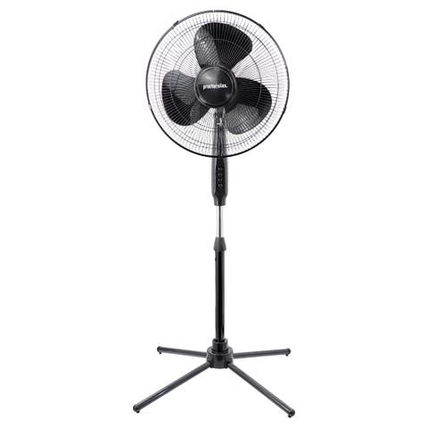 16 Inch 50w Oscillating Standing Fan in Black