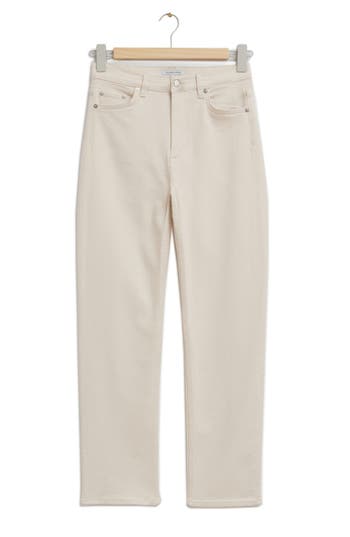 & Other Stories Favorite Cut Jeans In White