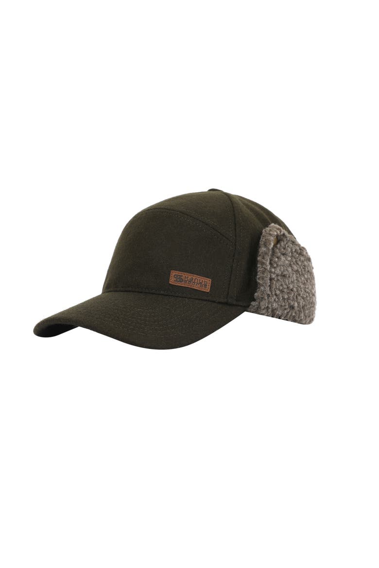 York Men's Berber Earflap Cap, Main, color, Olive