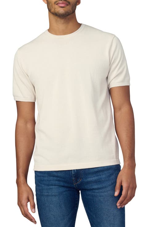 Jules Sweater Knit Cotton T-Shirt
