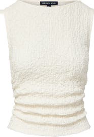 Veronica Beard Selah Ruched Lace Tank