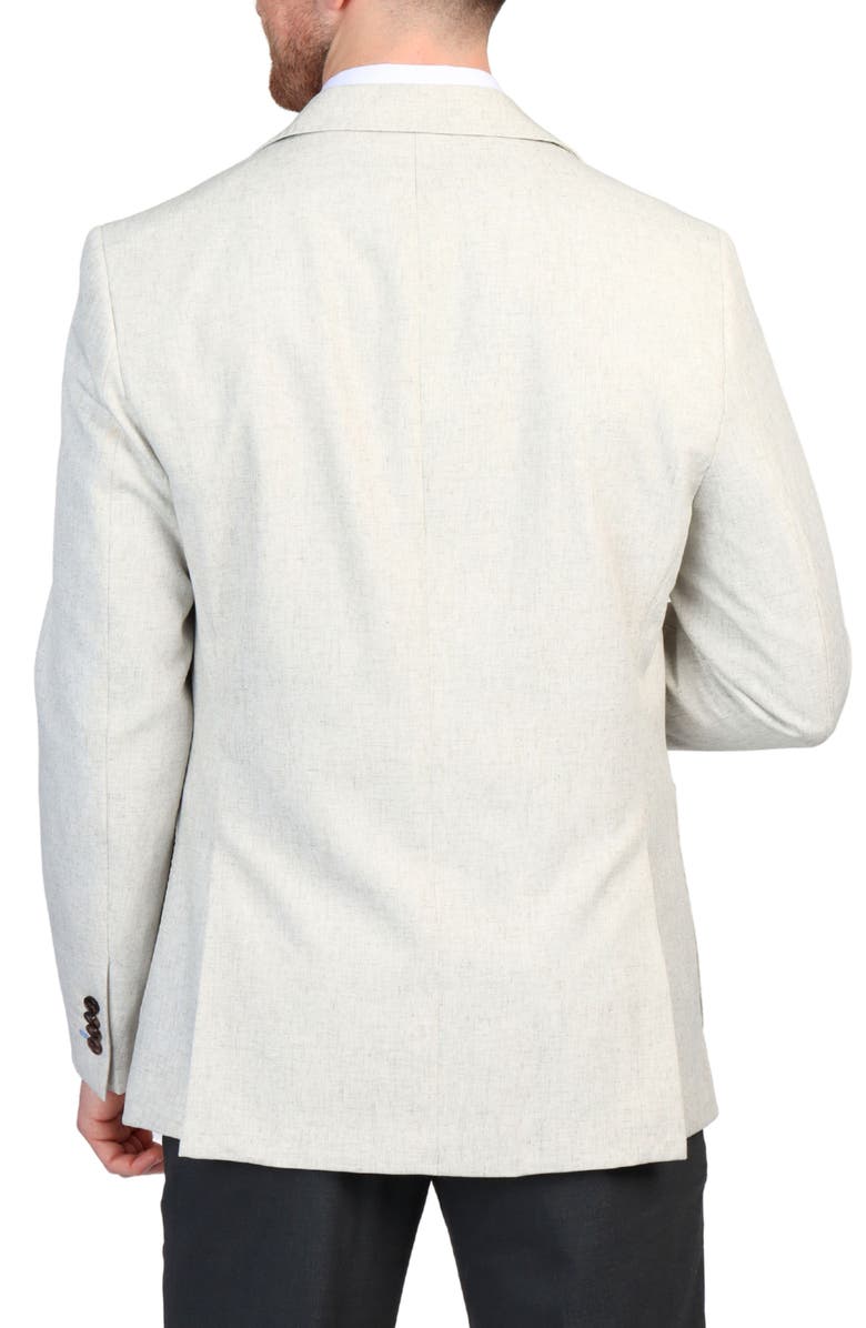 TailorByrd Textured Crosshatch Sport Coat, Alternate, color, Beige