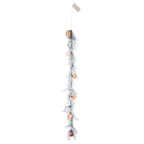 39.37"  Light Up Eyes Vertically Hanging Halloween Decorative Garland