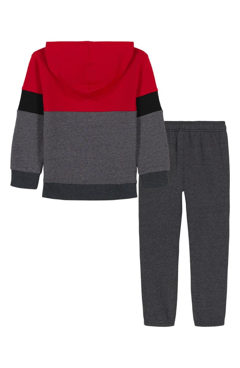 Under Armour Kids' Rival Performance Fleece Hoodie & Sweatpants Set, Alternate, color, Red