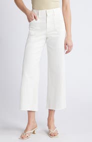 PAIGE Anessa High Waist Wide Leg Jeans