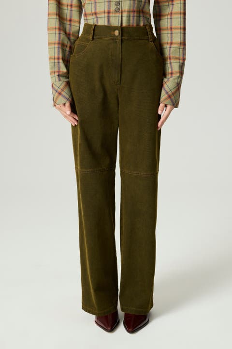 Vintage Wash Corduroy Pants