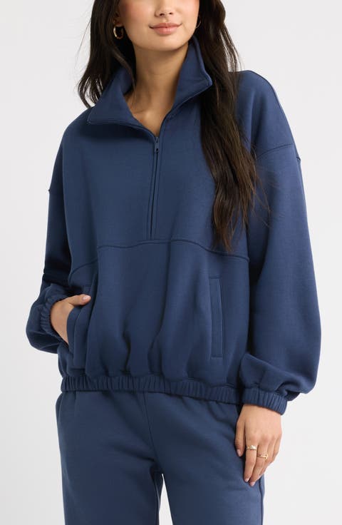 Half Zip Sweatshirt