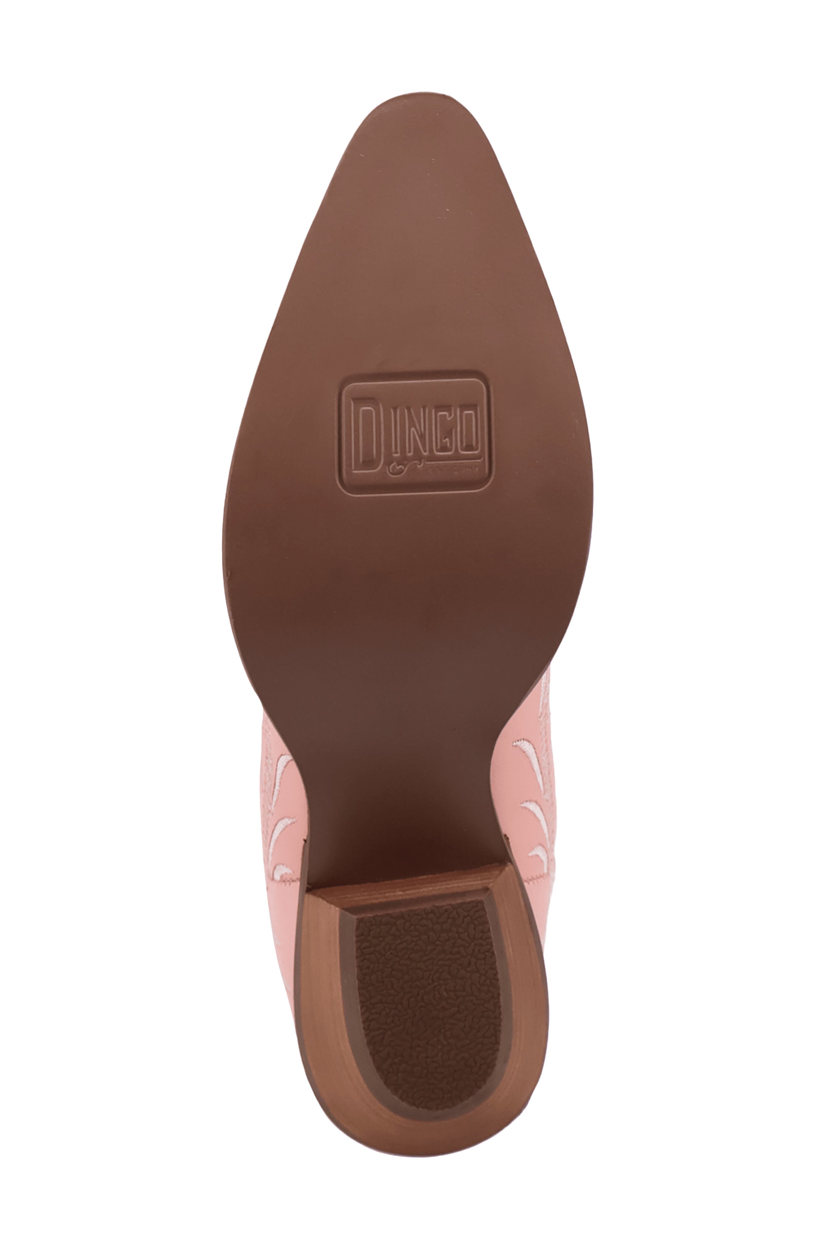 Buttercup Embroidered Western Boot, Alternate, color, PINK