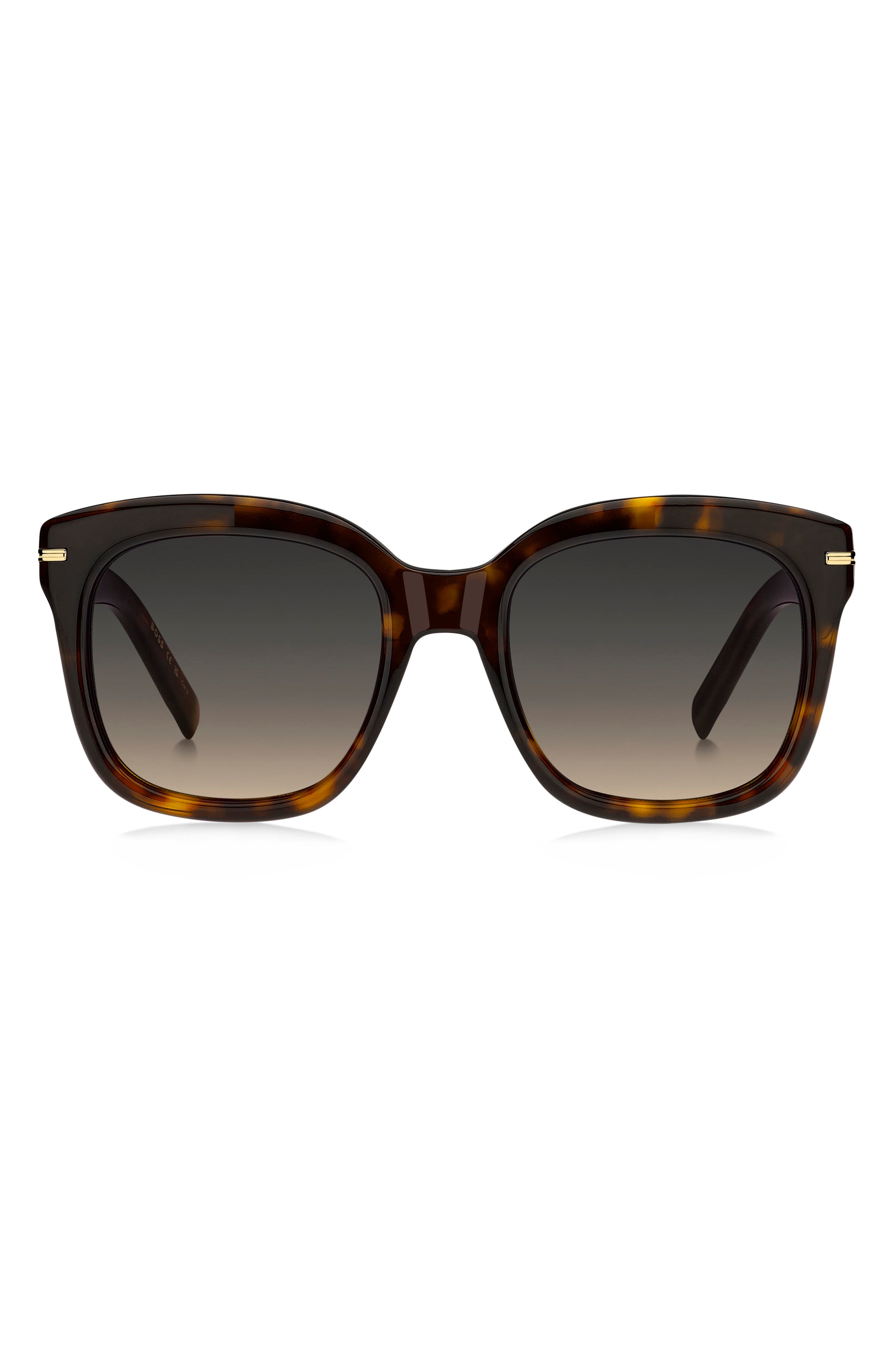 53mm Gradient Square Sunglasses