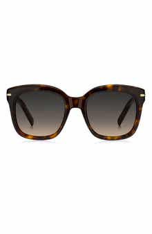 53mm Gradient Square Sunglasses