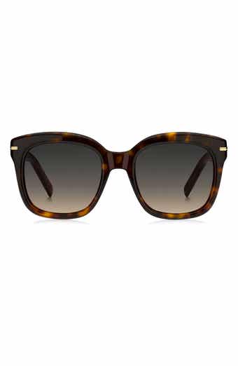 53mm Gradient Square Sunglasses