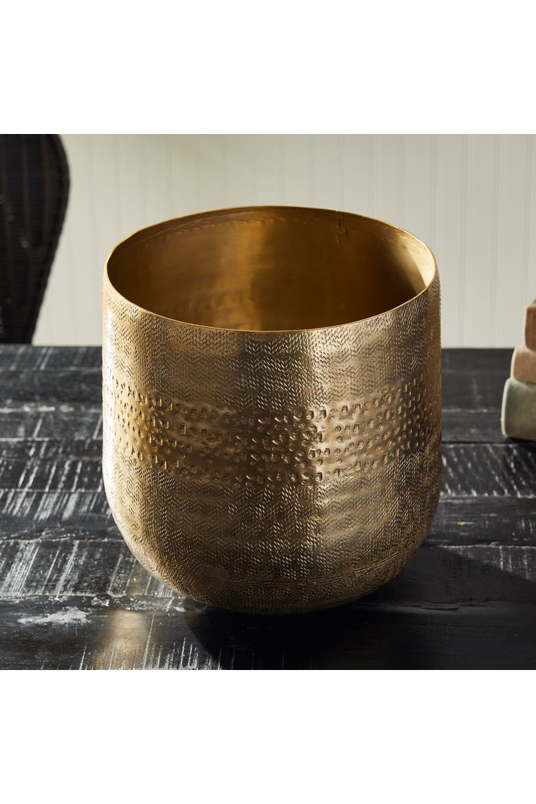 Emberlynn Cachepot, Alternate, color, Gold