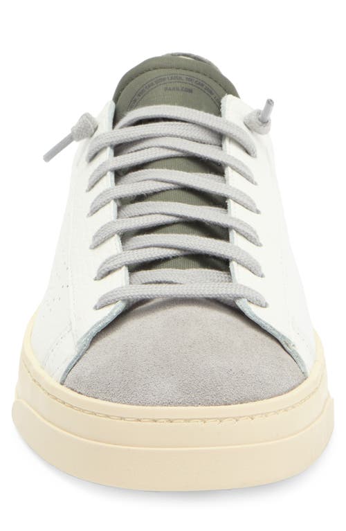 P448 Jack Sneaker In Black White-green