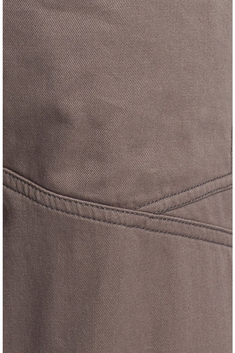 'Utilize' Straight Leg Organic Cotton Twill Pants, Alternate, color, ASH