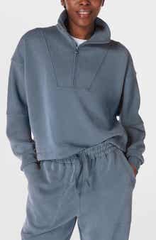 Sweaty Betty Half Zip Fleece Pullover