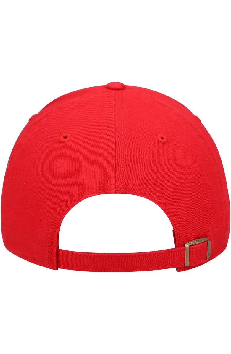 '47 Men's '47 Red Detroit Pistons MVP Legend Adjustable Hat, Alternate, color, 