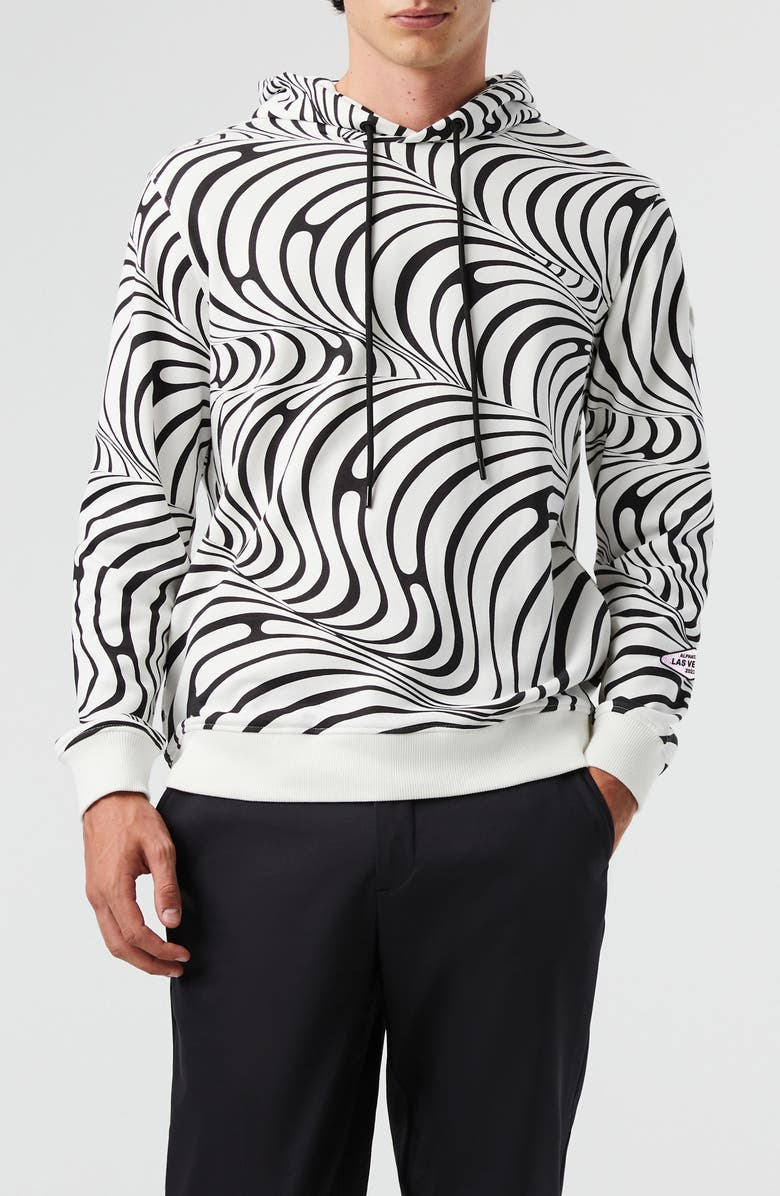 AlphaTauri Gender Inclusive Swirl Pattern Hoodie, Alternate, color,