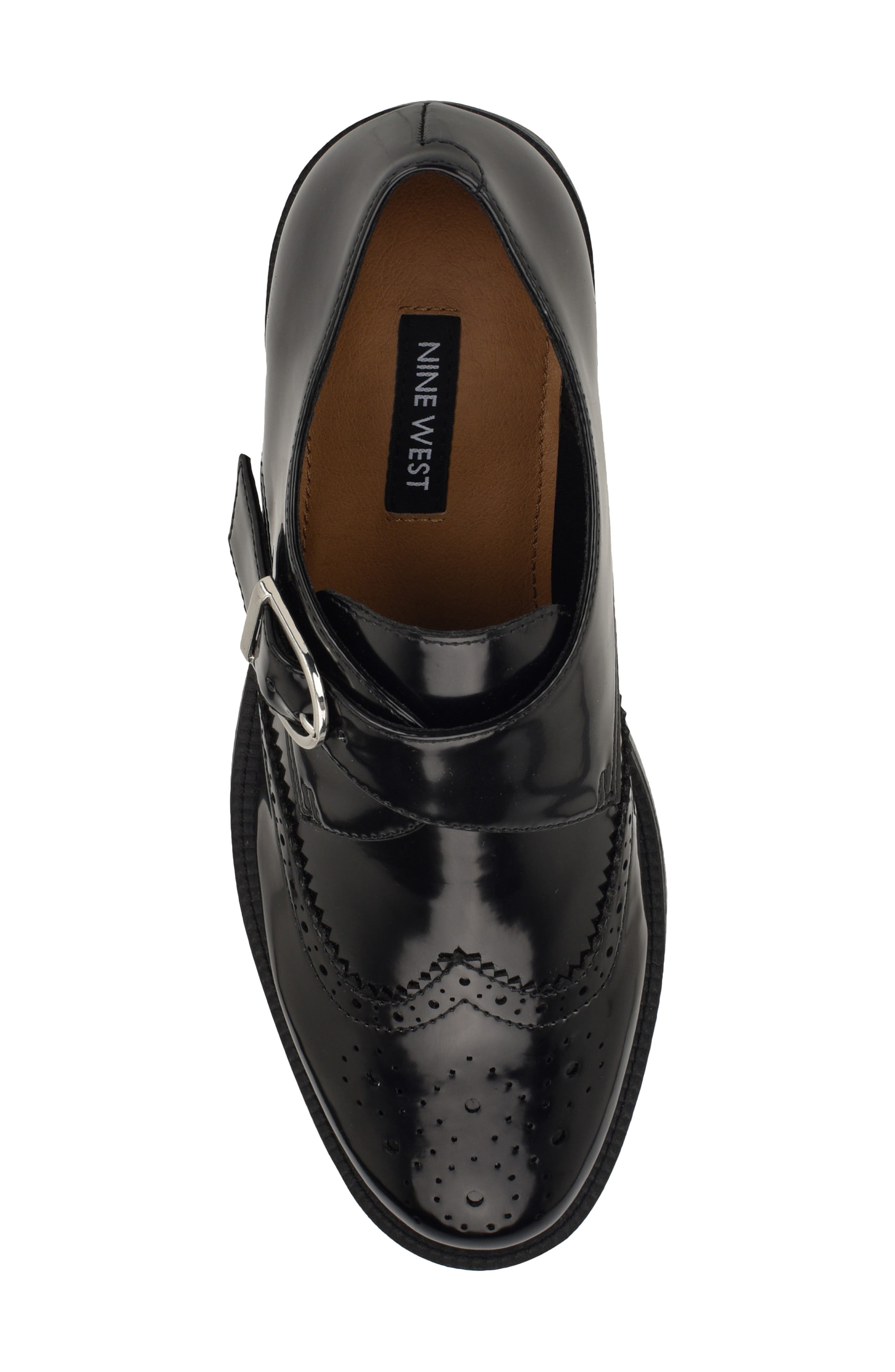 Nine West Wingtip Monk Strap Loafer, Alternate, color, 