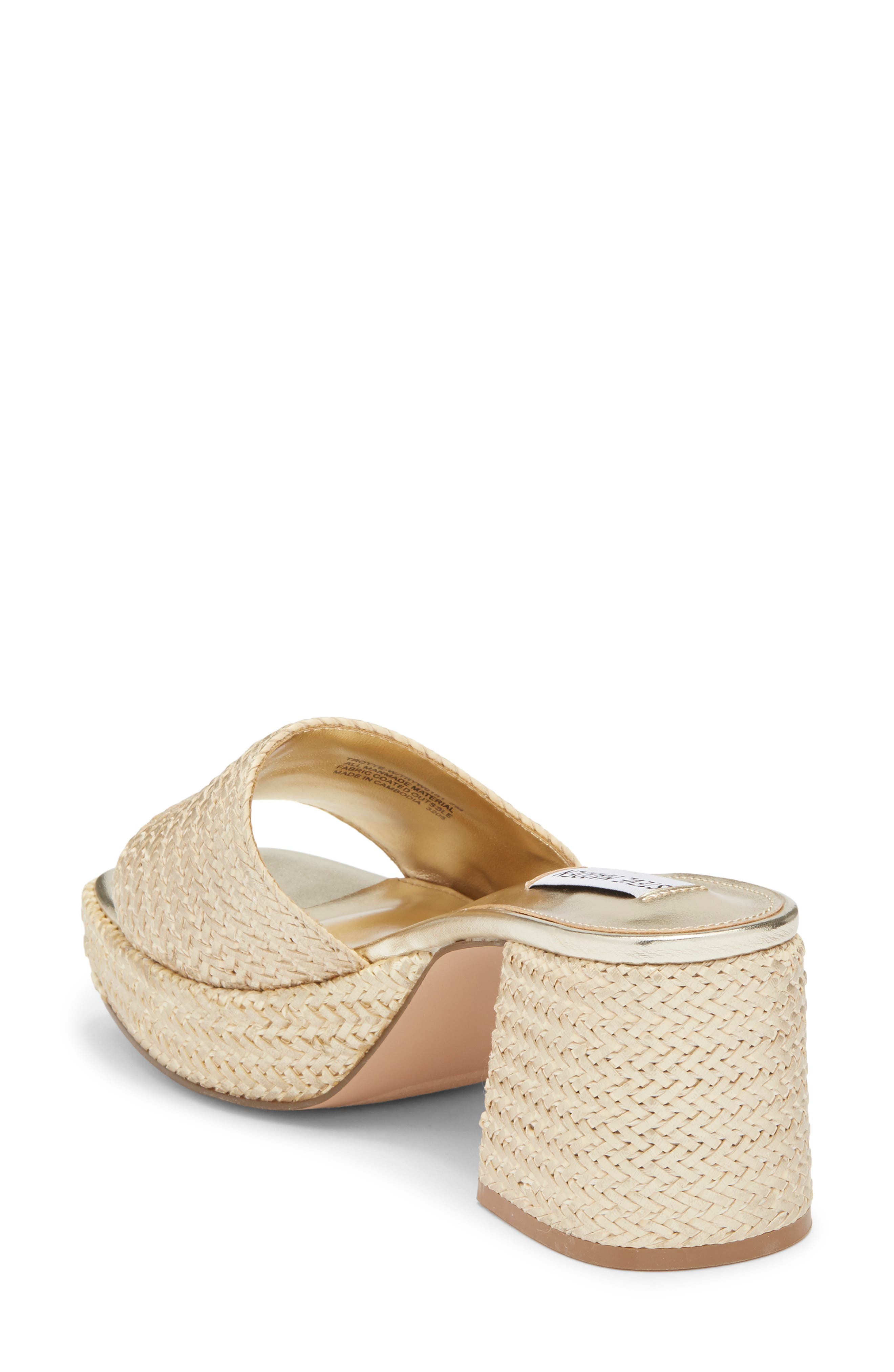 Troyye Platform Sandal, Alternate, color, GOLD