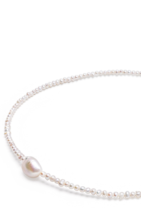 Seed Pearl Choker Necklace