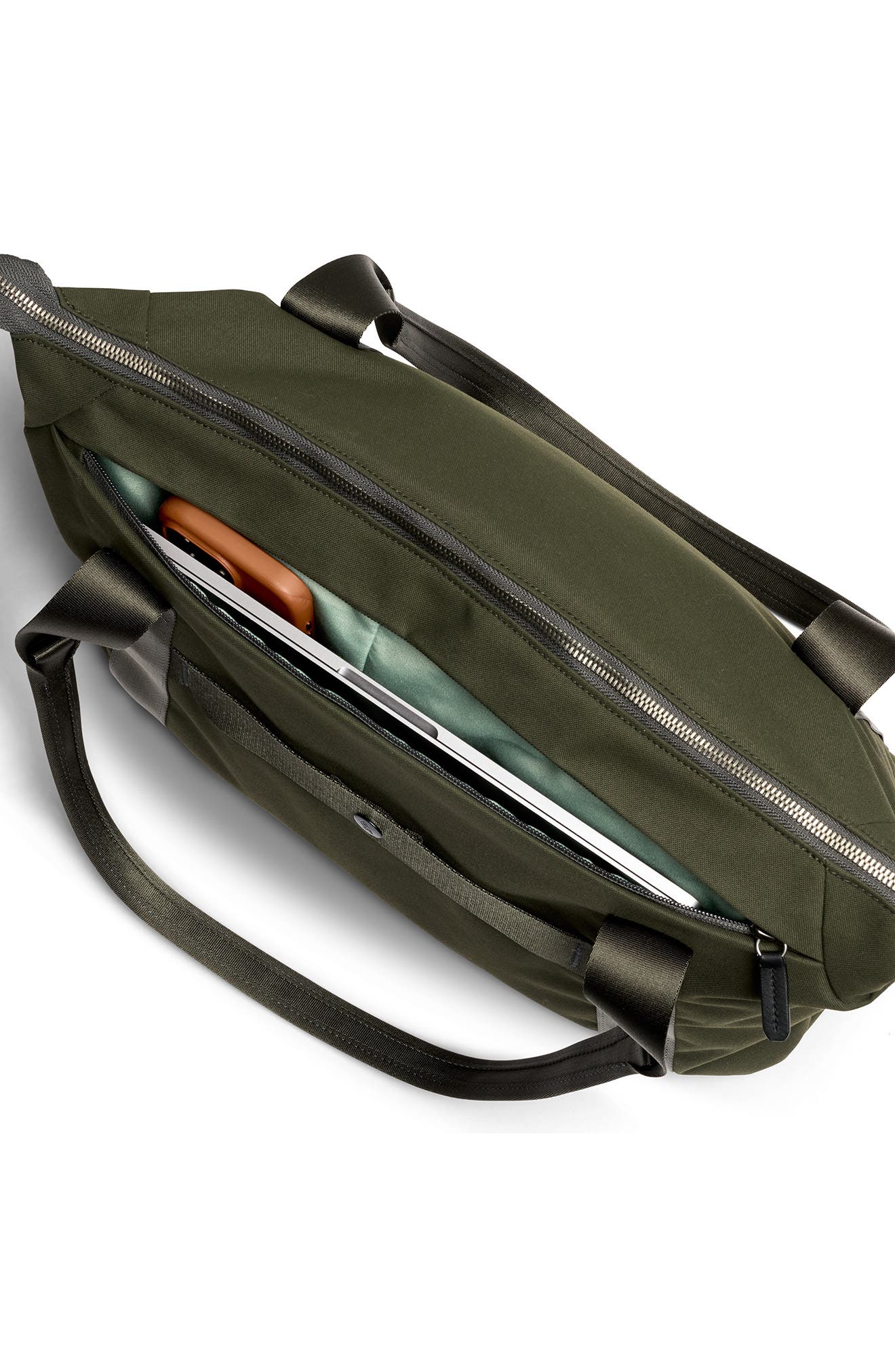 Classic Getaway Water Resistant Tote Bag, Alternate, color, OLIVE