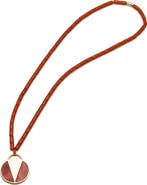 eddieBorgo Round Medallion Necklace