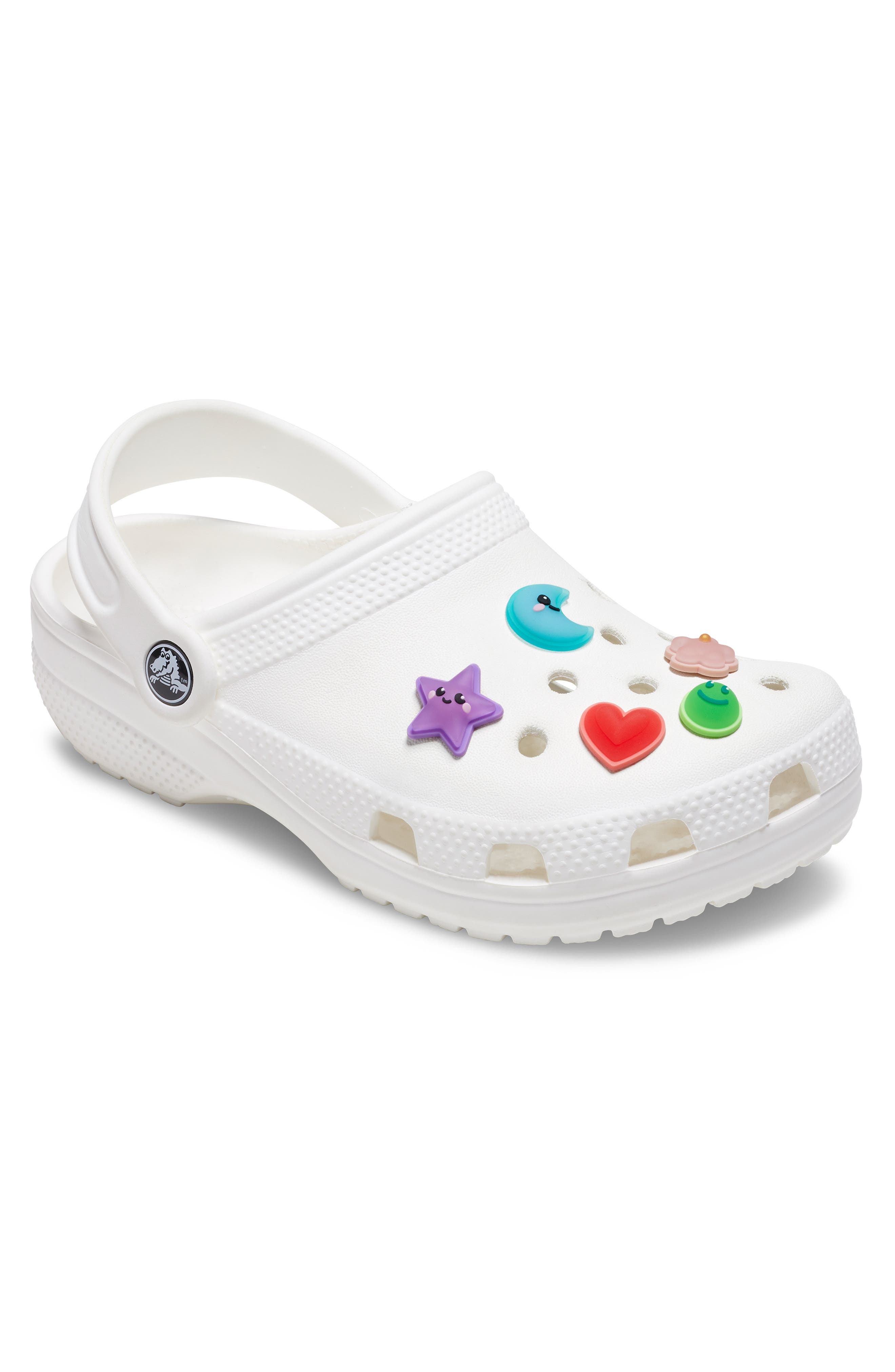 Kids' Assorted 5-Pack Cutie Friendship Beads CROCS Shoe Charms, Alternate, color, WHITE