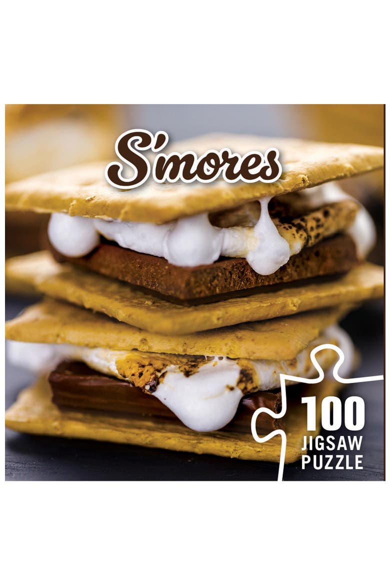 S'mores 100 Piece Jigsaw Puzzle, Alternate, color, Multicolor