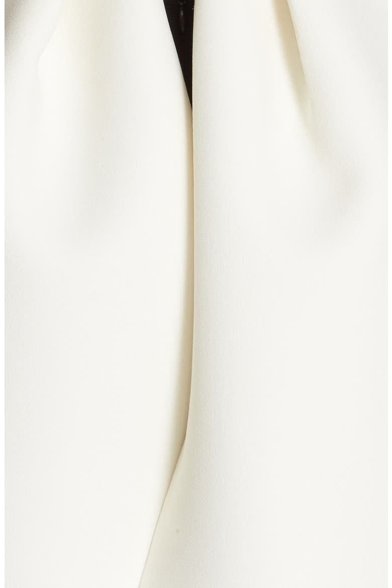 Strapless Sweetheart Open Peplum Top, Alternate, color, IVORY