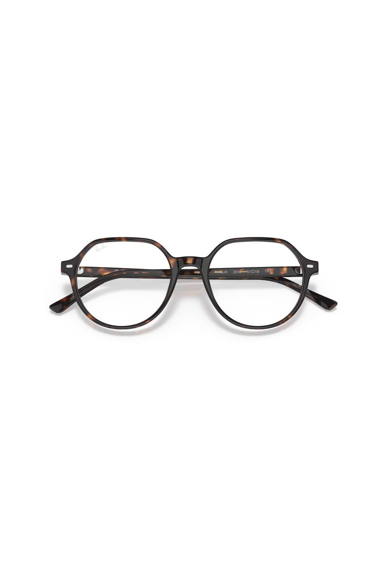 49mm Round optical glasses, Alternate, color, Tortoise