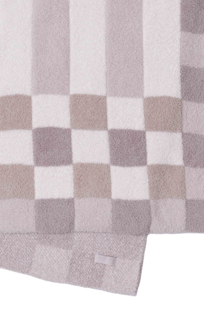 Barefoot Dreams<sup>®</sup> CozyChic Checkerboard Throw Blanket, Alternate, color, Sahara Multi