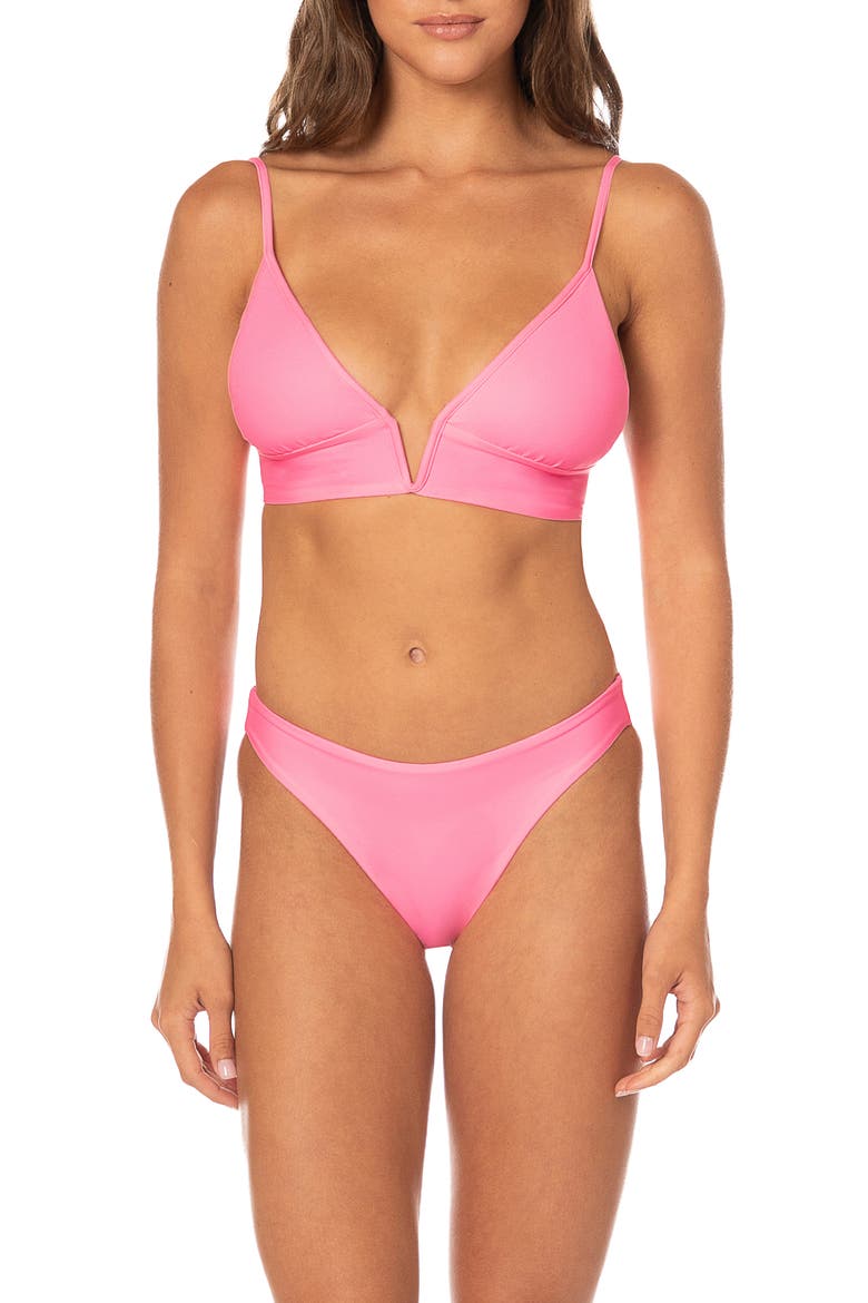 Pink Sublimity Bikini Bottoms, Alternate, color, PINK