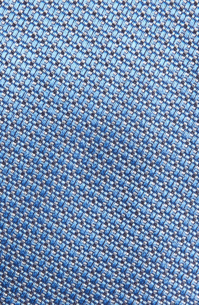 David Donahue Jacquard Silk Tie, Alternate, color, Sky