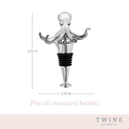 Twine Octopus Bottle Stopper