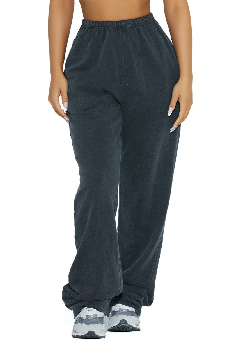 Naked Wardrobe Make You Sweat Oversize Sweatpants, Main, color,