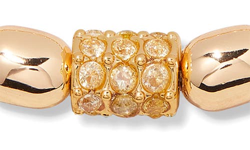 Brook & York Brook And York Brei Birthstone Beaded Stretch Bracelet In Gold November