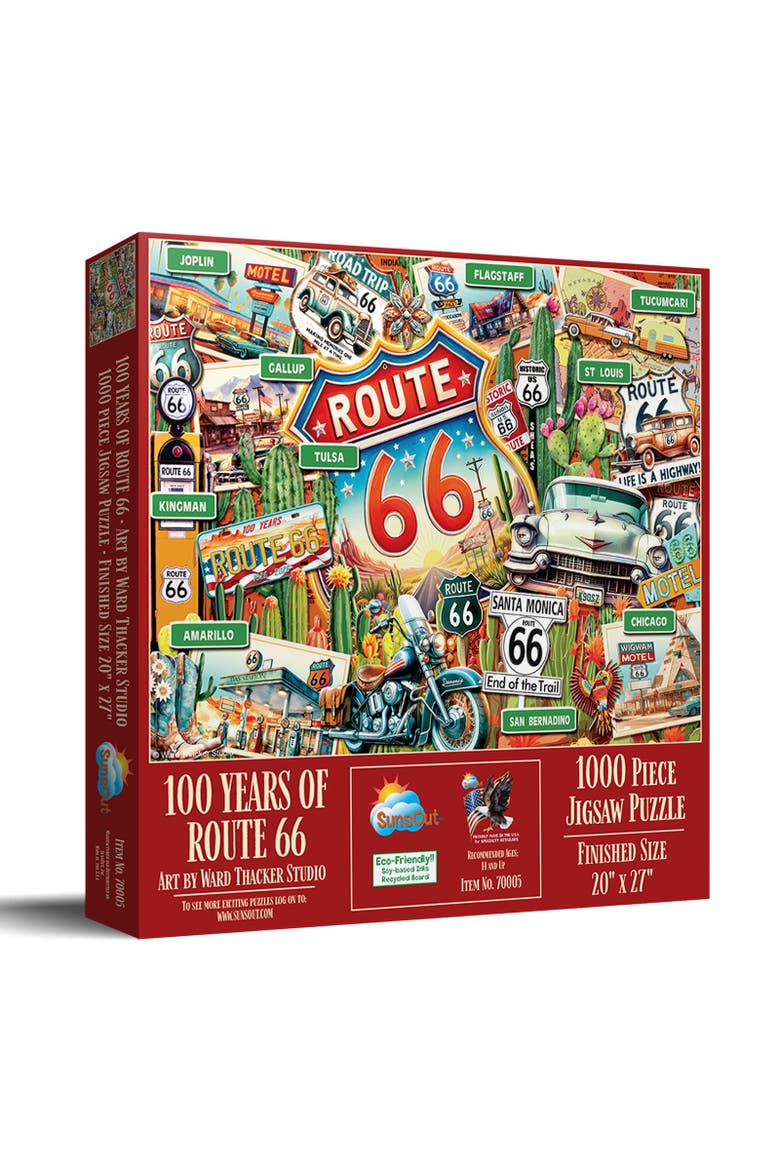 100 years of Route 66 1000, Main, color, Multicolor