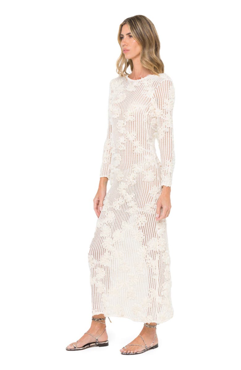 JBQ Azalia Dress, Alternate, color, Ivory