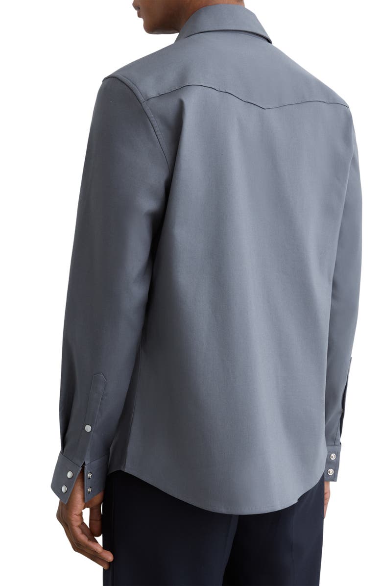 Reiss McRae Snap-Up Overshirt, Alternate, color,