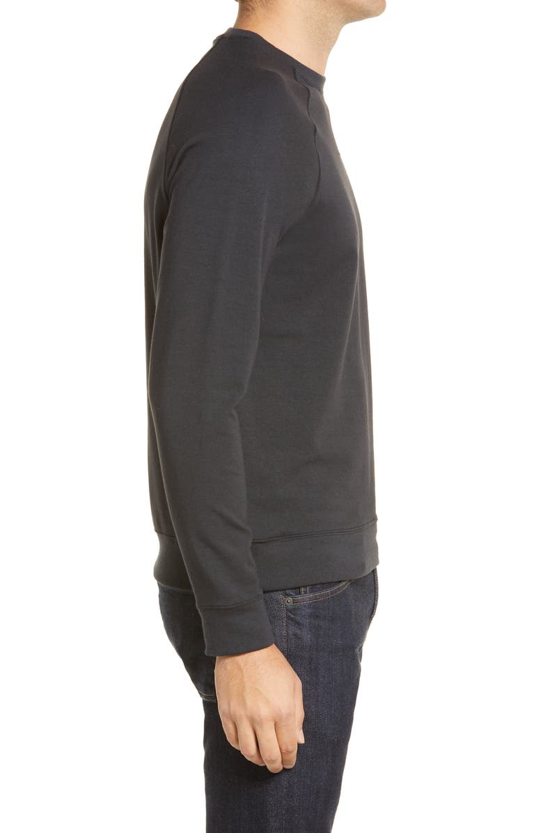 Nordstrom Fleece Raglan Crewneck Sweatshirt, Alternate, color, 