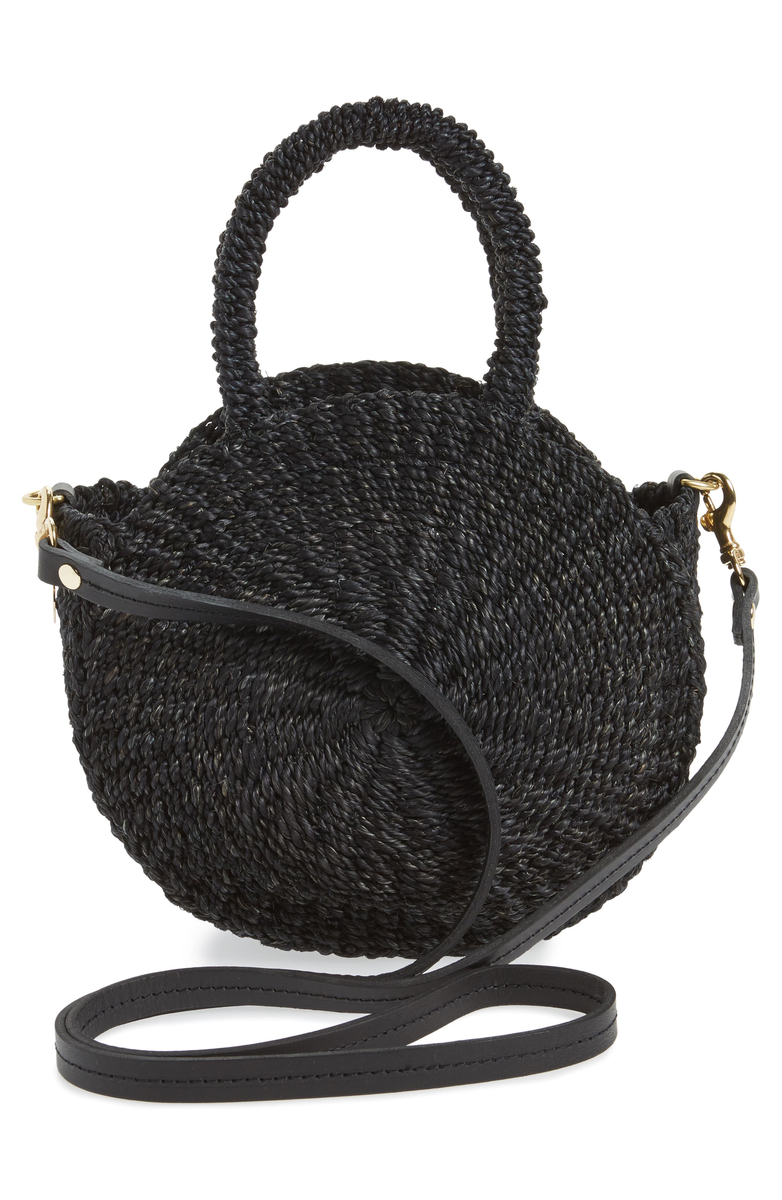 Clare V. Petite Alice Straw Bag, Alternate, color, 