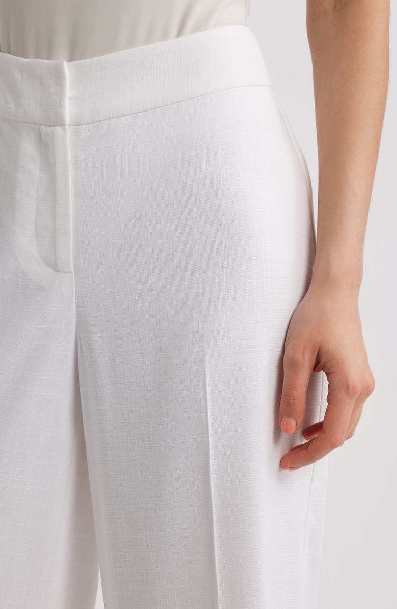 Tahari ASL Wide Leg Pants, Alternate, color, White