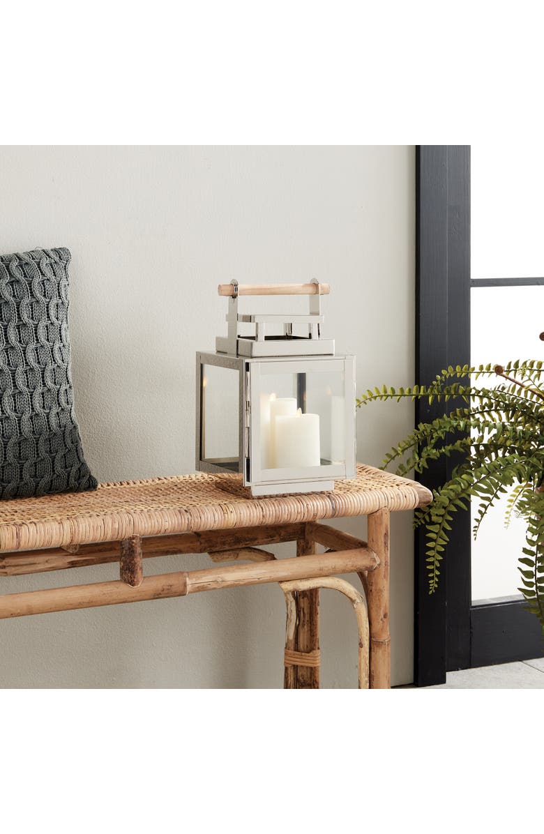 Napa Home & Garden Adwin Outdoor Lantern, Alternate, color, Silver