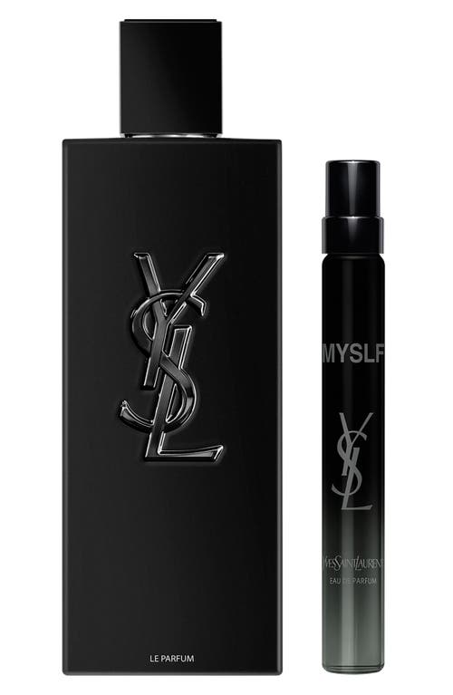 Saint Laurent Yves Myslf Le Parfum Set In Transparent