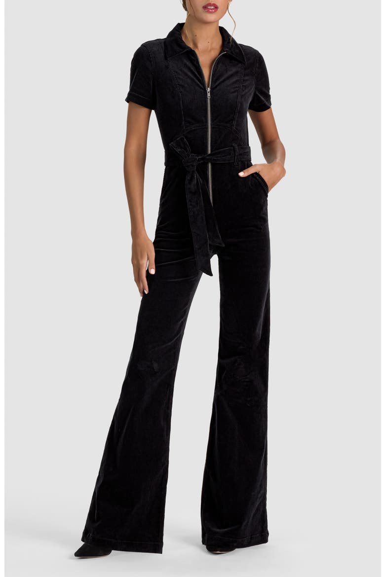 Gorgeous Wide Leg Jumpsuit, Main, color, BLACK