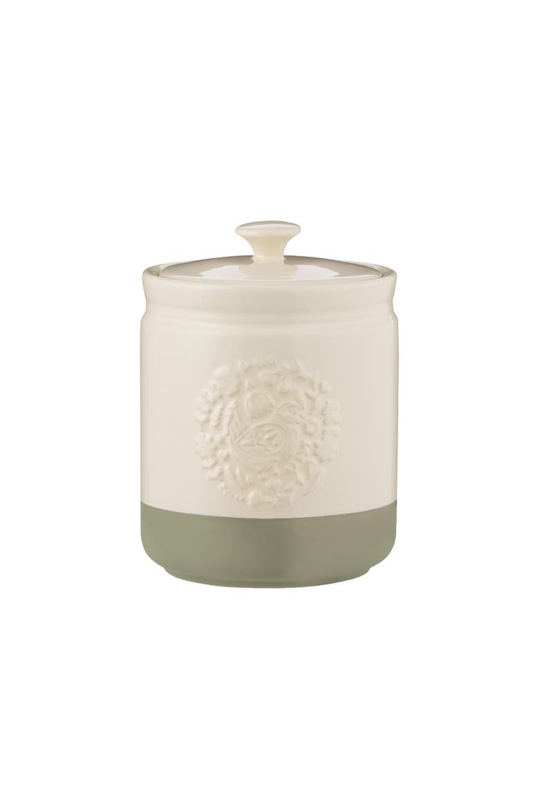 Home to Roost Large Storage Crock, 5" x 7.5", Main, color, Green