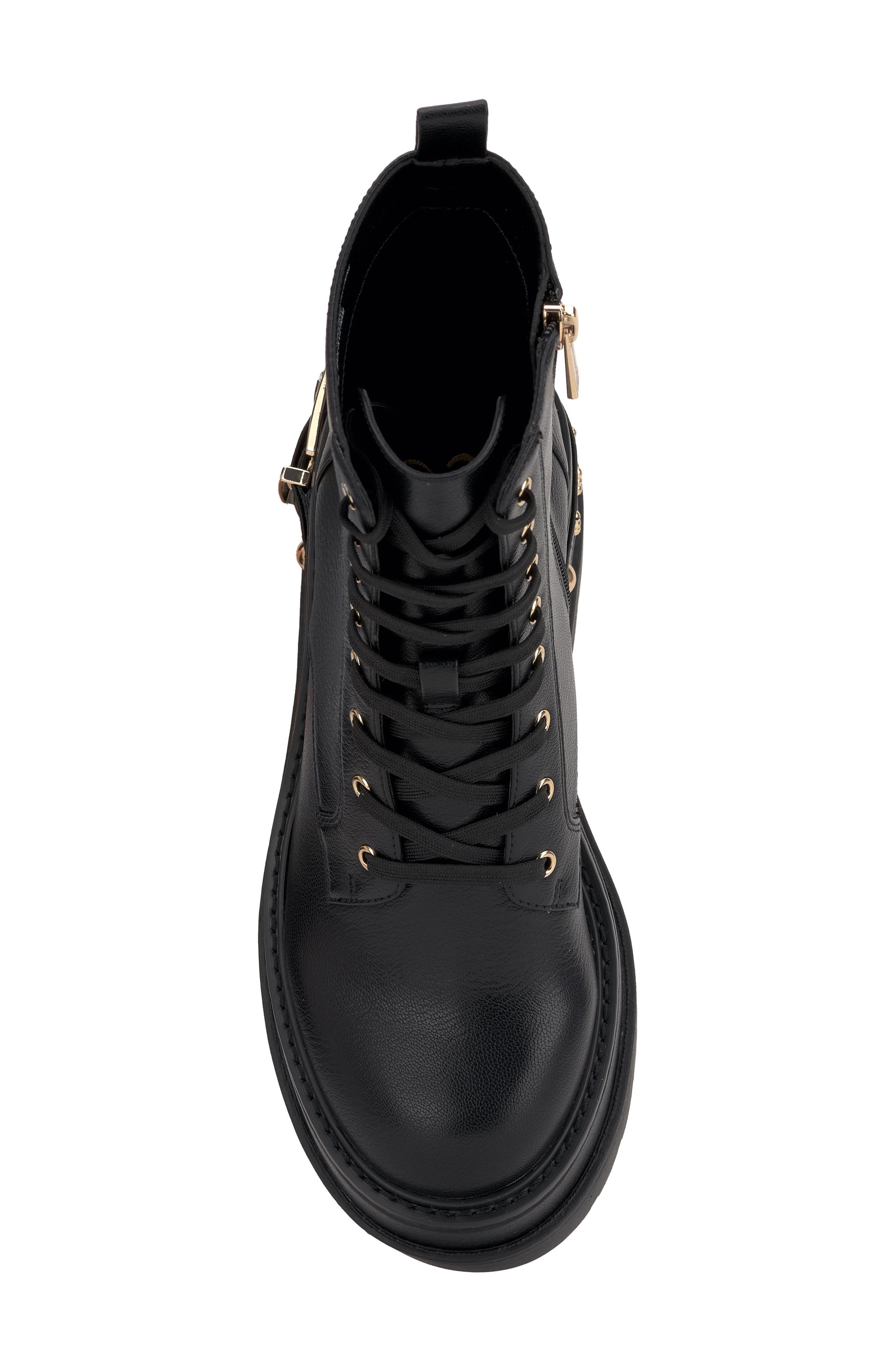 Jessica Simpson Imelda Lace-Up Platform Moto Bootie, Alternate, color, 