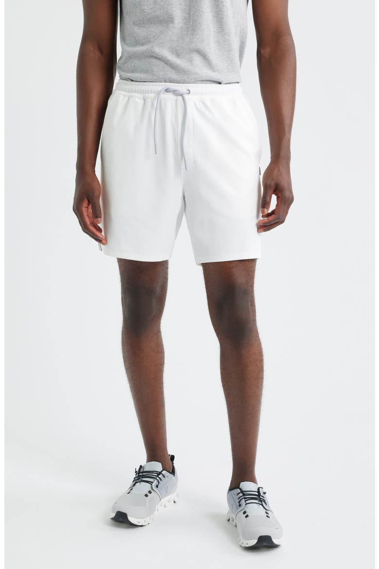 Jumpin Rib Shorts, Main, color, WHITE