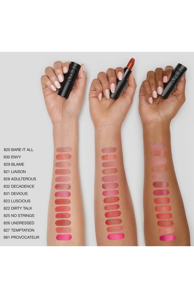 NARS Explicit Lipstick, Alternate, color, No Shame