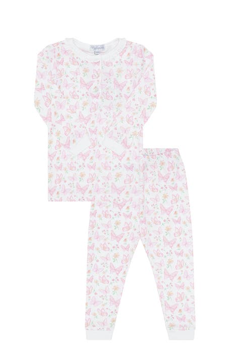 Butterflies Print Pajama - Toddler & Little Kid